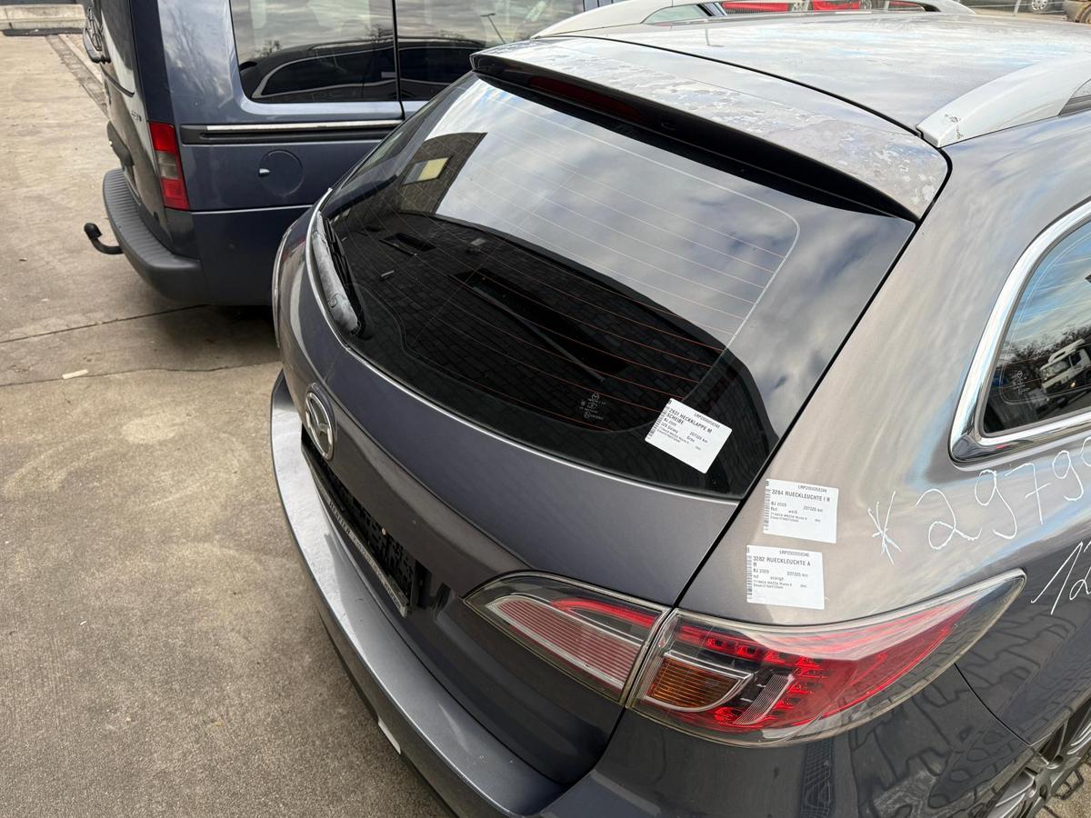 Mazda 6 GH original Heckklappe mit Scheibe 32S Galaxy Grau Rohbau Kombi BJ09